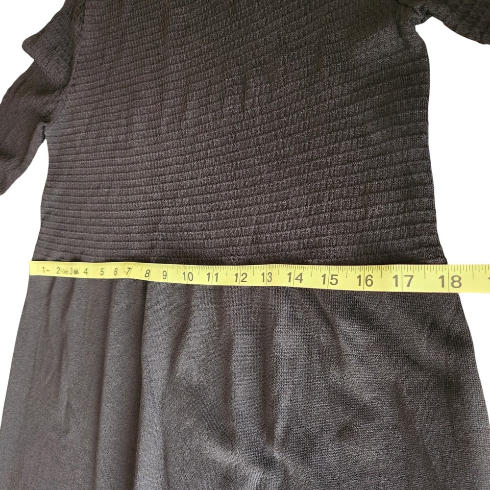 Tuckernuck Pomander Place Lennox Double Knit Maxi Dress Size Large Black - Picture 9 of 12